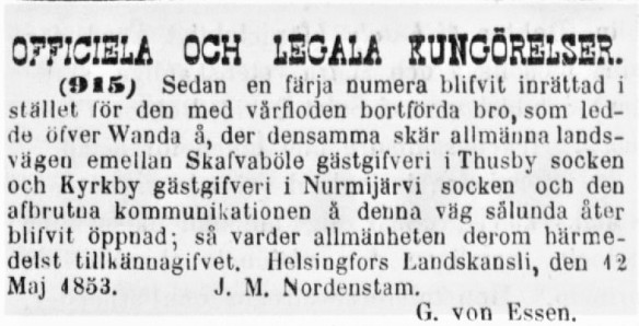 Finlands allmänna tidningar 1853.jpg